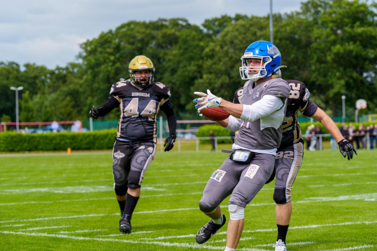 American Football - Bocholt Rhinos gegen die Windeck-Giborim