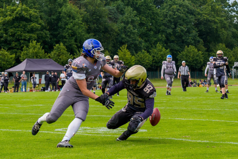 American Football - Bocholt Rhinos gegen die Windeck-Giborim