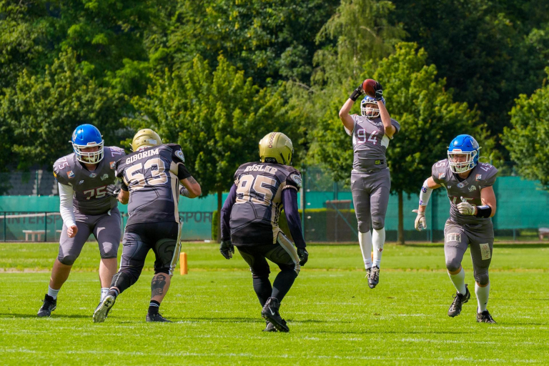 American Football - Bocholt Rhinos gegen die Windeck-Giborim