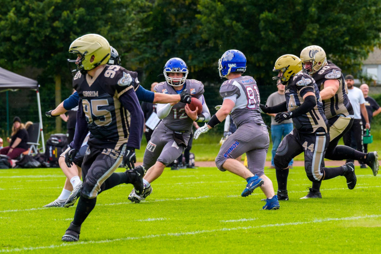 American Football - Bocholt Rhinos gegen die Windeck-Giborim