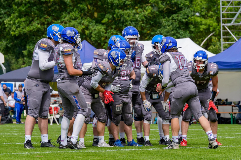 American Football - Bocholt Rhinos gegen die Windeck-Giborim