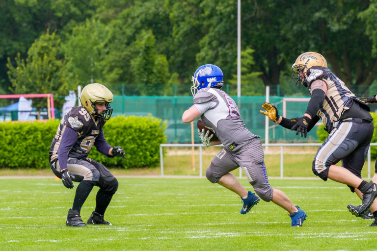 American Football - Bocholt Rhinos gegen die Windeck-Giborim
