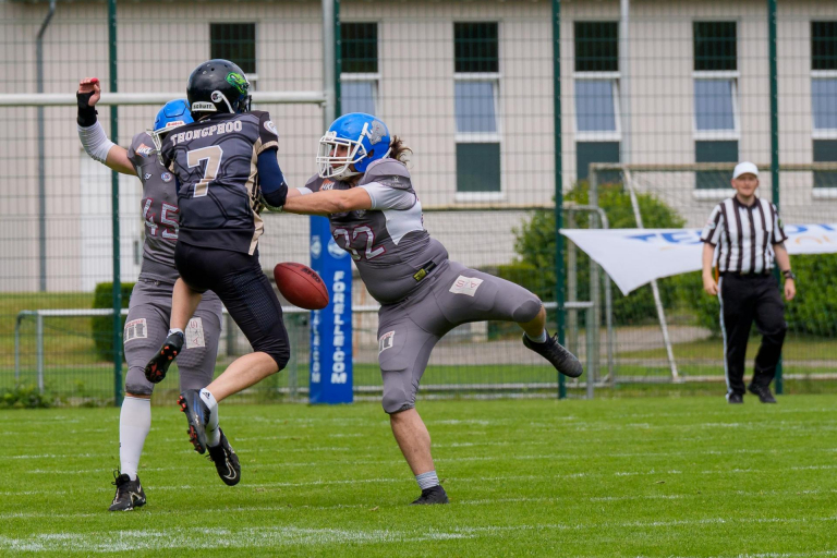 American Football - Bocholt Rhinos gegen die Windeck-Giborim