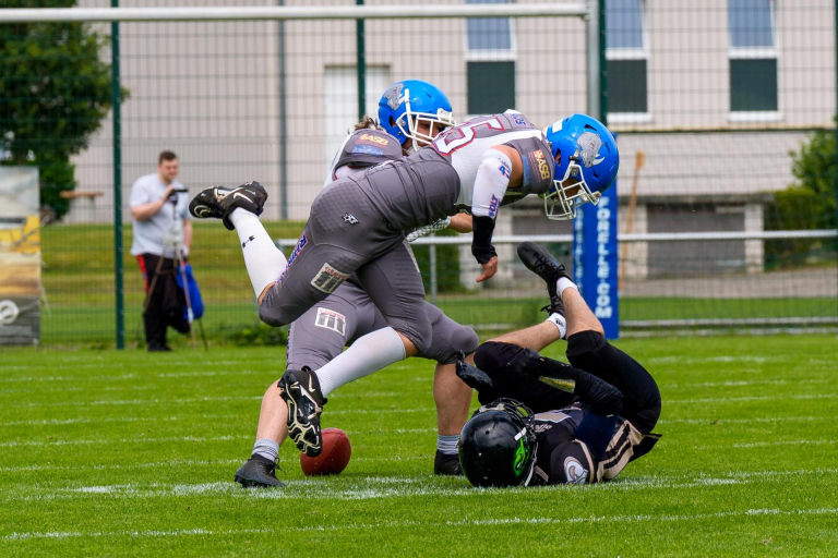 American Football - Bocholt Rhinos gegen die Windeck-Giborim