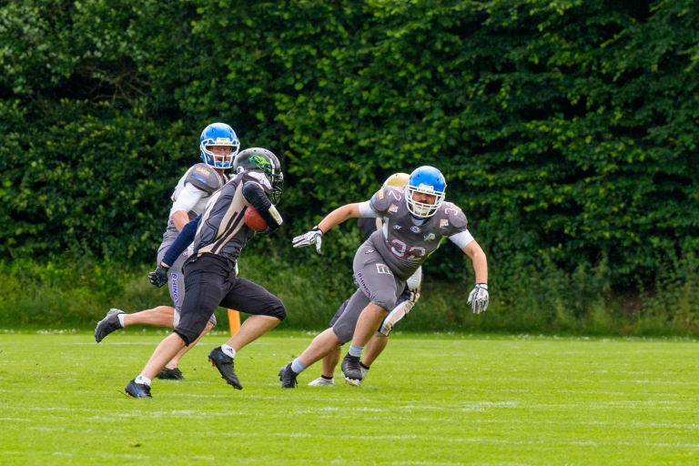 American Football - Bocholt Rhinos gegen die Windeck-Giborim