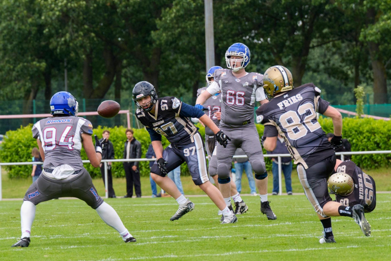 American Football - Bocholt Rhinos gegen die Windeck-Giborim