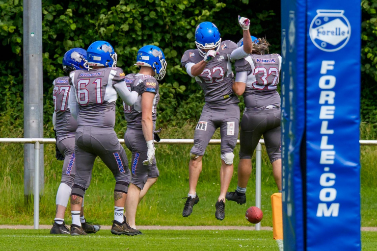 American Football - Bocholt Rhinos gegen die Windeck-Giborim