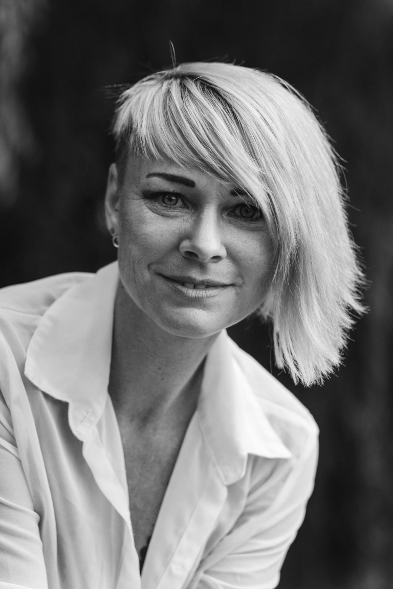 Portraitshooting mit dem Model "Total Blue"